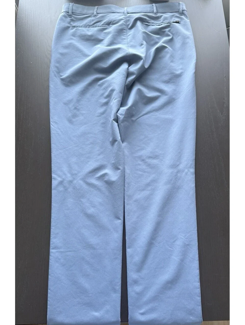 Banana Republic Men’s Blue Polyester Chino Pants Sz 36x34 Straight Leg